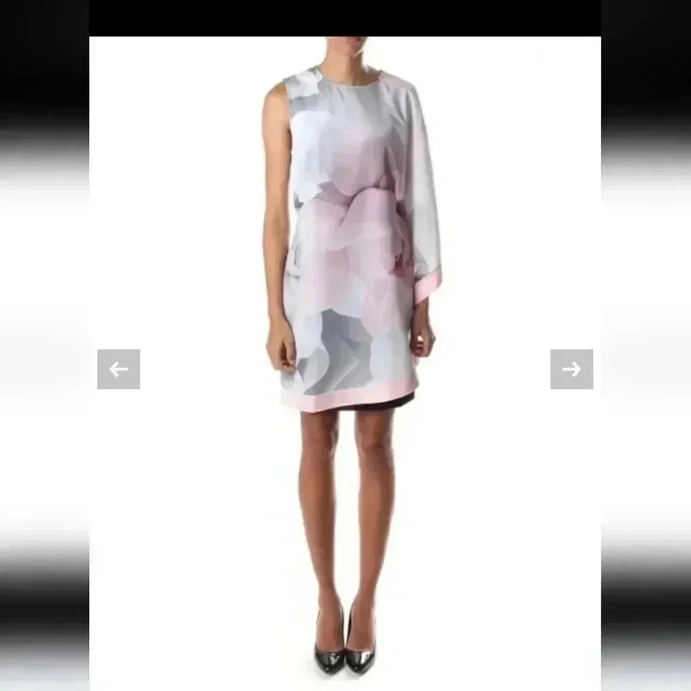 COPY - Ted Baker coctail rose tunic dress